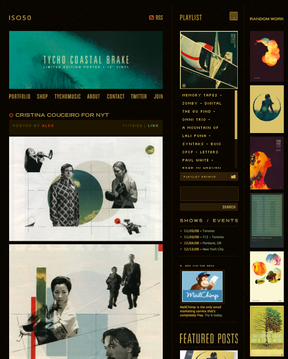 Great place to get inspiration and new tracks