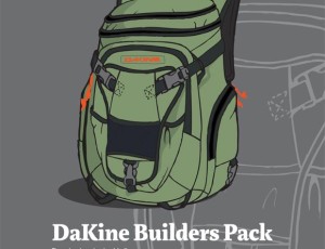 A quick review of the Dakine Builders Pack for Mountain Bikers