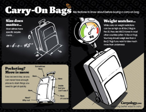 Choosing a good carry on bag for luggage
