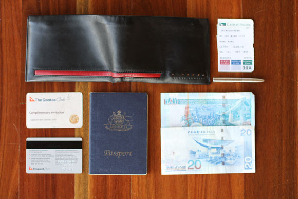 luxury travel wallet