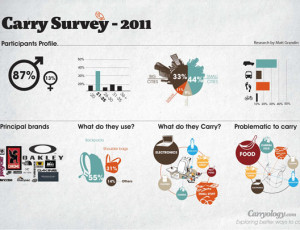 What do people carry in their bags?