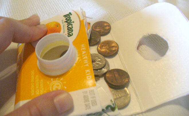 Как можно сделать кошелек из бумаги для копеек