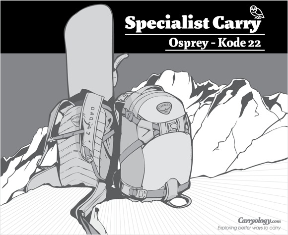 Ski snowboard pack from Osprey