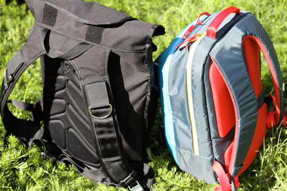 Changing backpacks
