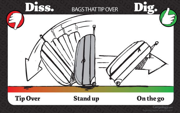 Dig or Diss | Bags that fall over
