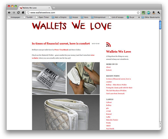 Liking :: Wallets We Love
