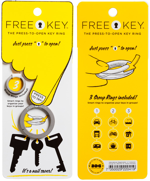 The Free Key &#8211; A better keyring?