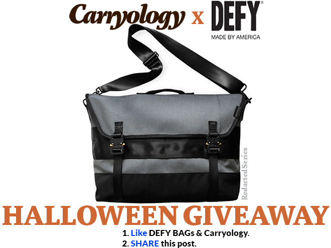 Carryology x DEFY BAGS Halloween Giveaway