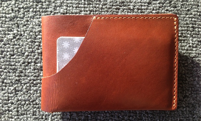 Tilden wallet - front view