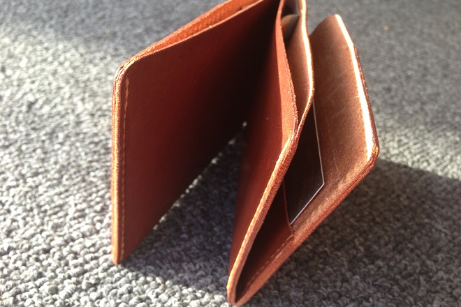 Tilden wallet - upright