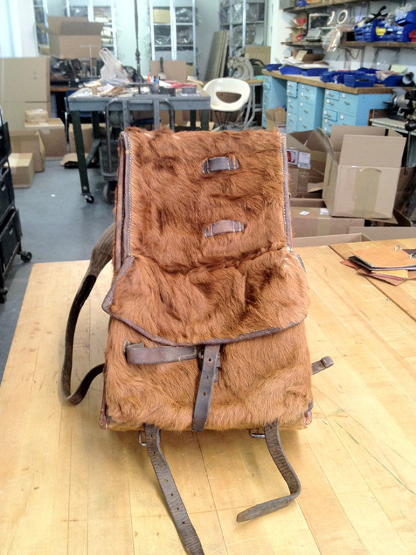WWII Swiss pony fur rucksack backpack 1