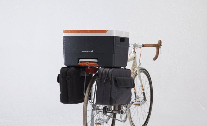 Fietsklik Klik adapter, crate and bags 23 March Week in Review: EDC Clutches, Urban Backpacks, and Clever Bike Carry