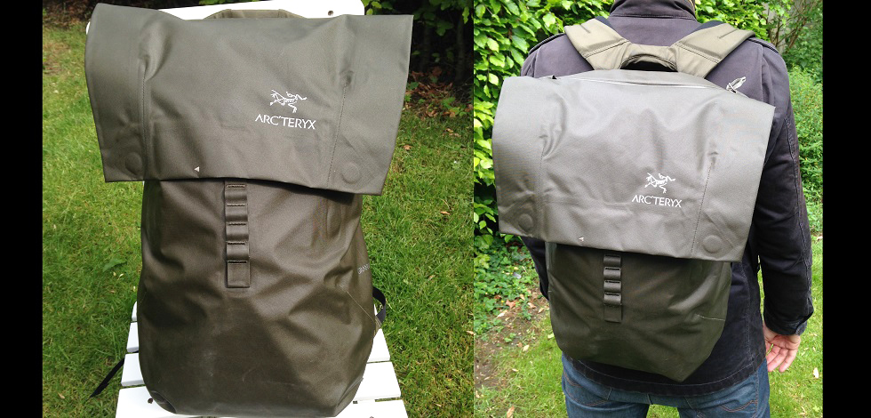 Minimalist Backpack Built For Urban Commuting - Arc'teryx Granville 20L  Backpack 