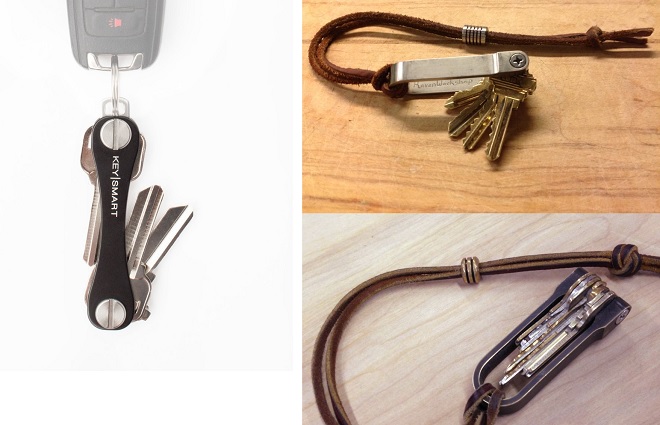 KeySmart Compact Key Holder & Raven Workshop KeyGrip