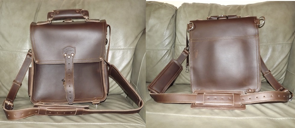 Sadleback Leather messenger