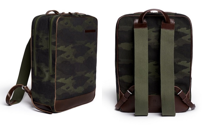 Seventy Eight Percent Katz Camouflage Canvas Backpack