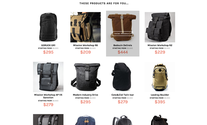 Buyer's Guide Backpacks