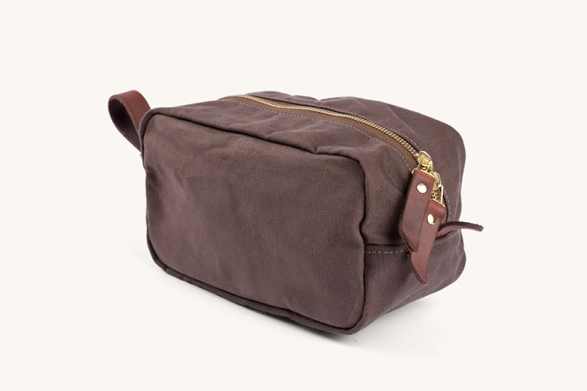 Tanner Goods Drifter dopp kit walnut