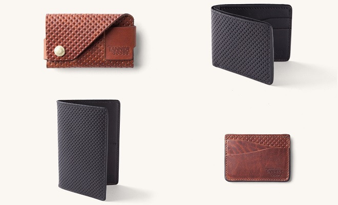 Tanner Goods Perforated Collection