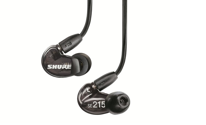 Shure SE215 earphones