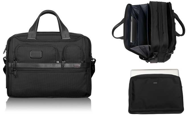 Tumi Alpha 2 Expandable Organizer Laptop Brief