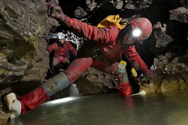 Cave photographer Robbie Shone