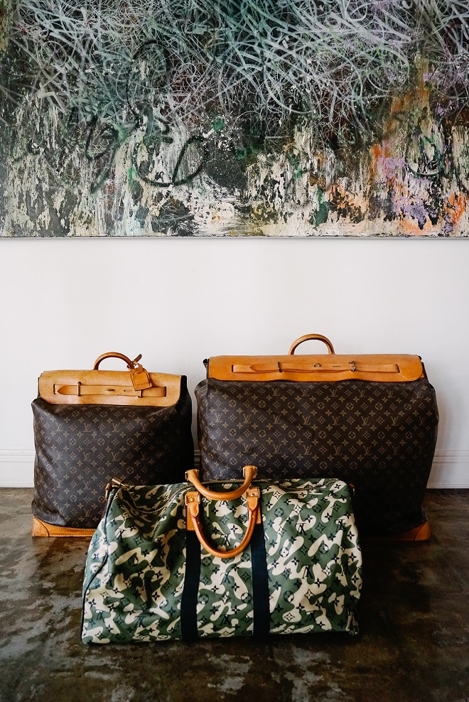 Murakami x Louis Vuitton Monogramouflage Duffel 