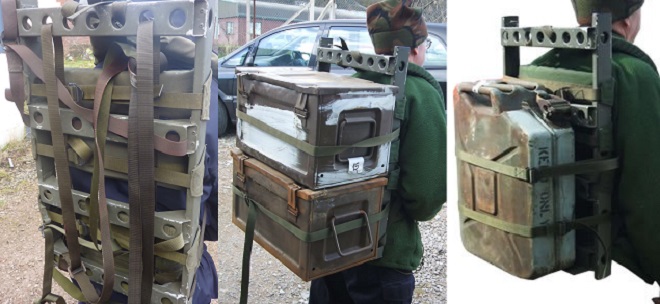 External frame backpack