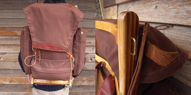 External frame backpack