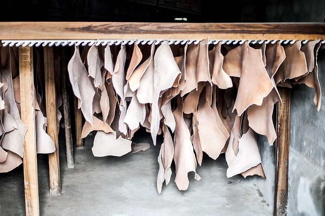 leather hides