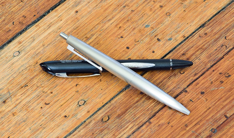 LAMY 2000 Ballpoint Pen and Uni-ball Jetstream Rollerball Pen
