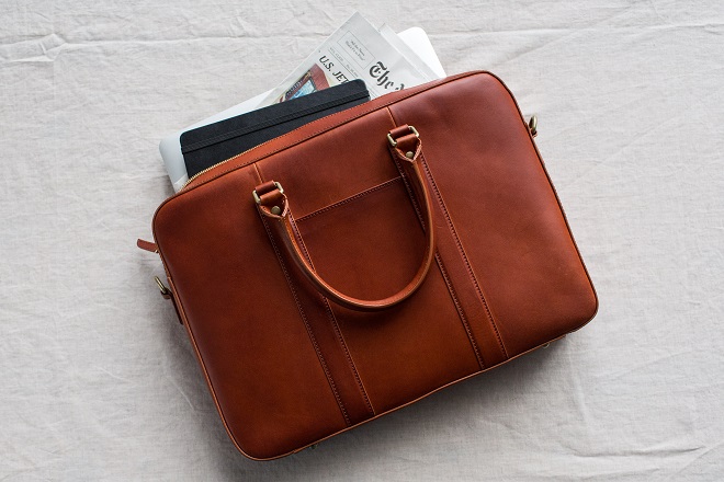 Linjer Soft Briefcase