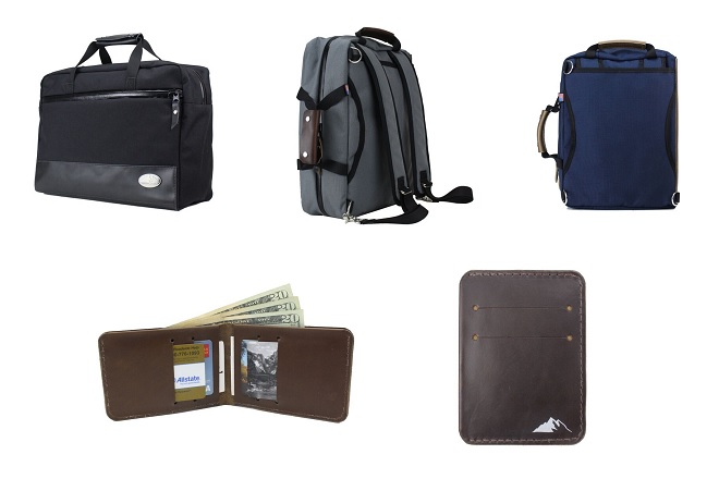 Rugged Material Mission Brief, Bifold Wallet and Front Pocket Wallet