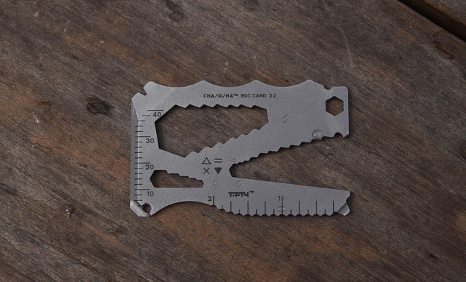 Essentials That Fit Your Wallet: Cha-O-Ha EDC Card