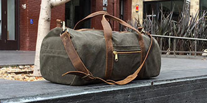 Gustin Waxed Canvas Duffel - Carryology - Exploring better ways to