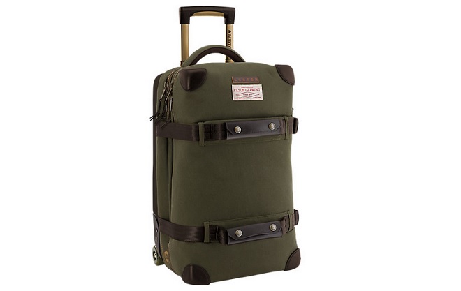 Filson x Burton Wheelie Flight Deck Bag