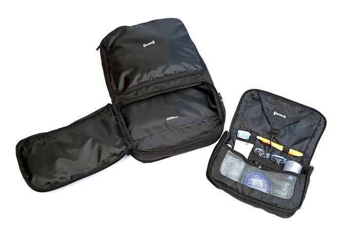 SLICKS carry-on travel backpack