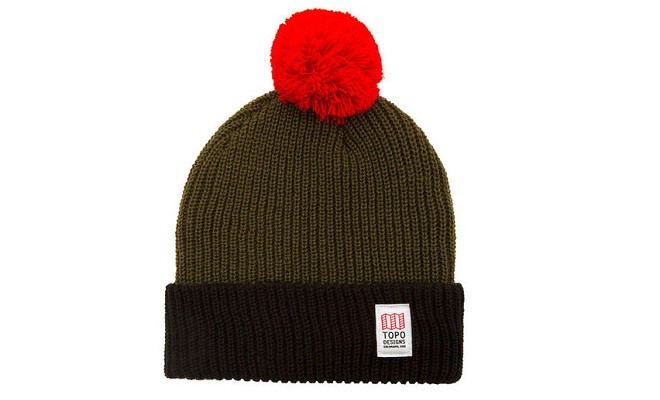 Topo Designs Pom Beanie