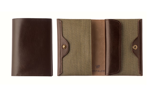 Postalco Pressed Cotton Card & Coin Wallet
