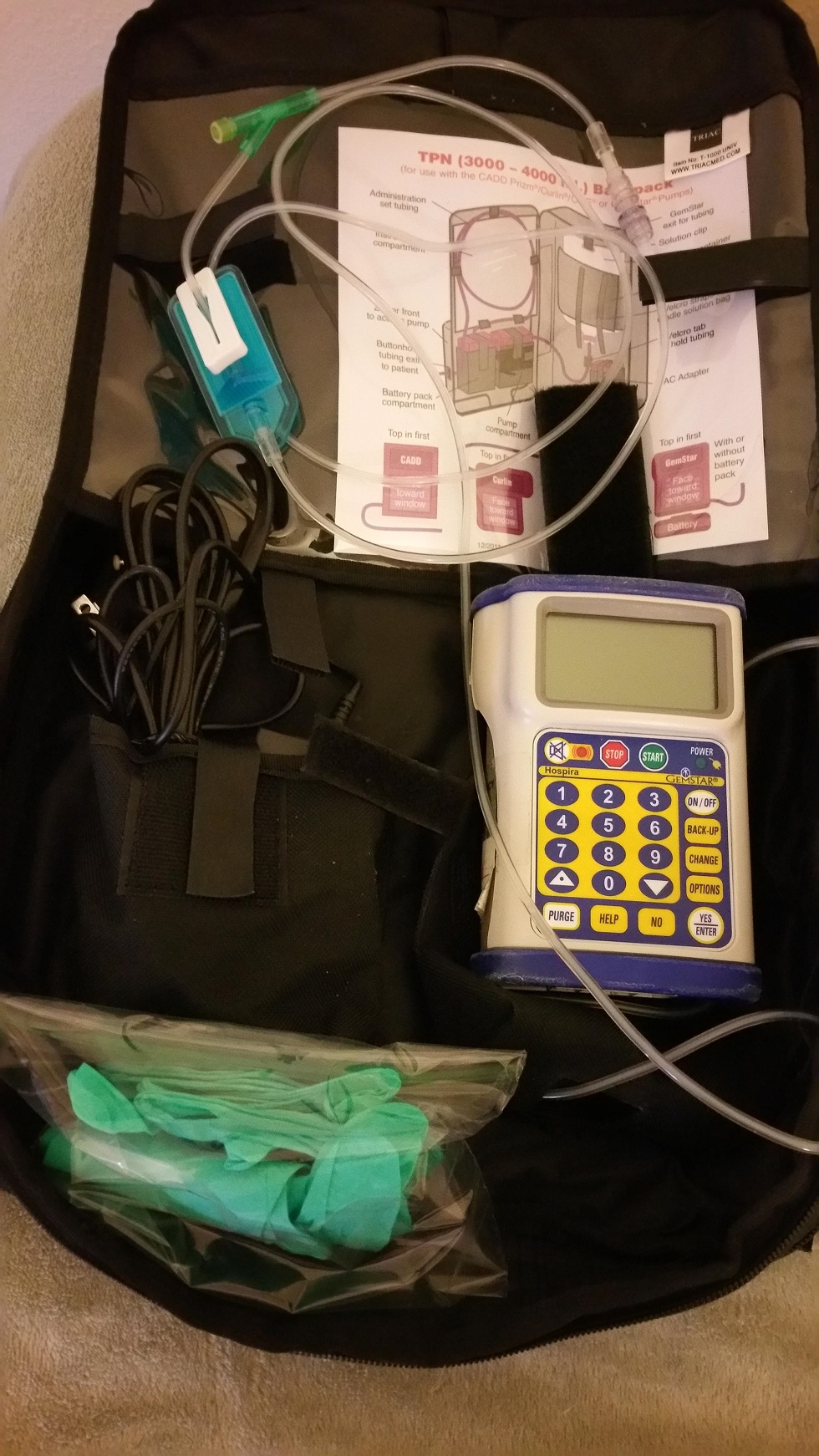IV Nutrition Backpack Project