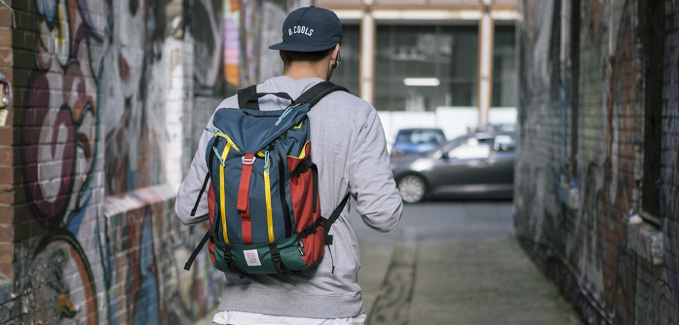 Topo Designs Mountain Utility Tote in Black