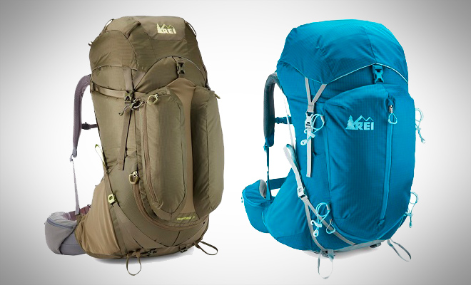 REI Traverse 70 Pack and Flash 60 Pack 