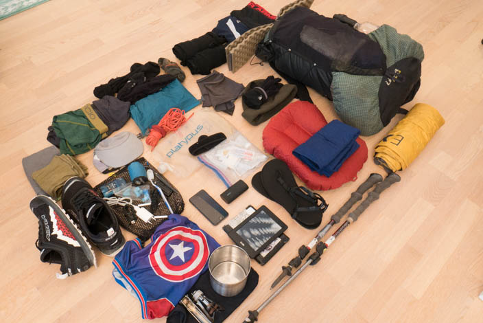 Appalachian sales trail pack