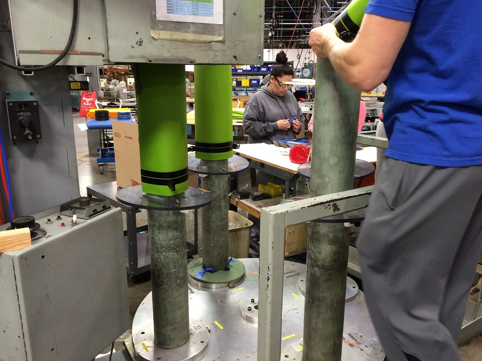 SealLine drybags being made