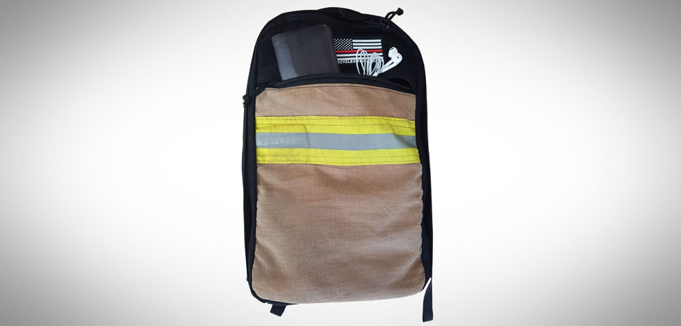 Recycled Firefighter The Chief Backpack :: Drive By
