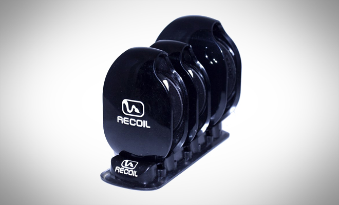 Recoil automatic cord winder