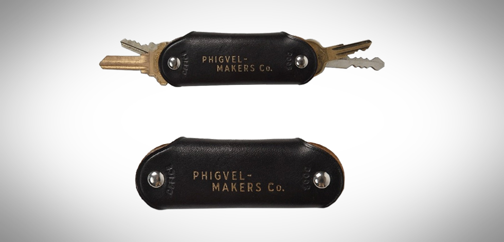 Phigvel Makers Co. Leather Key Swivel Case