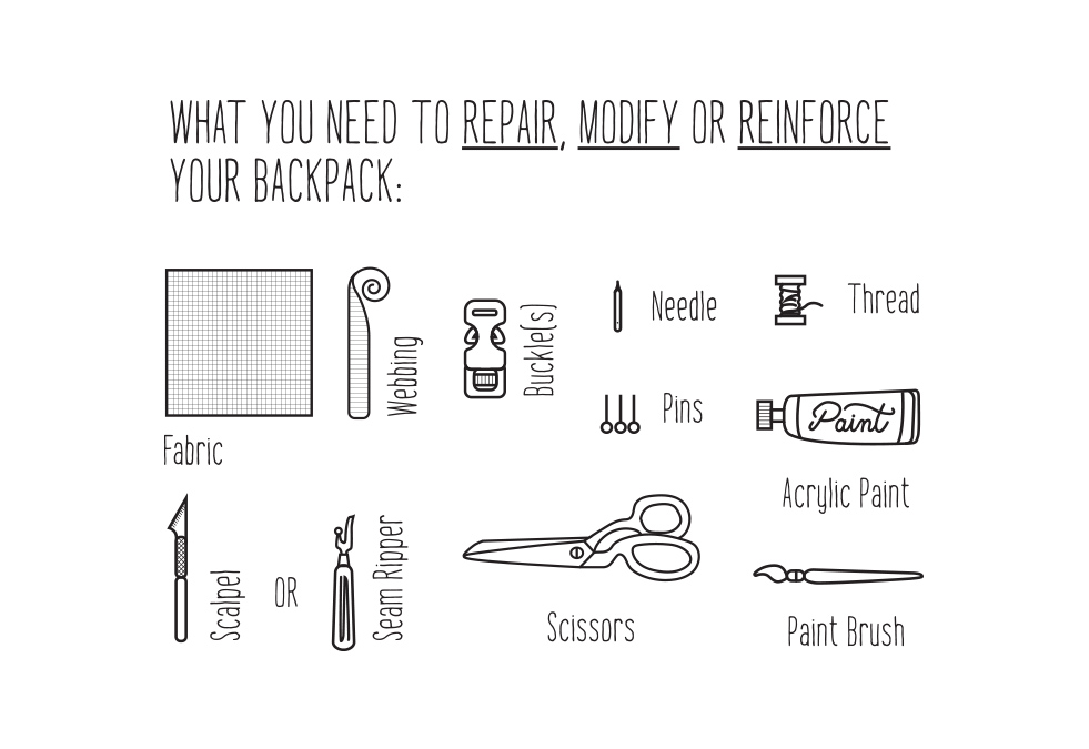 guide to backpack repair