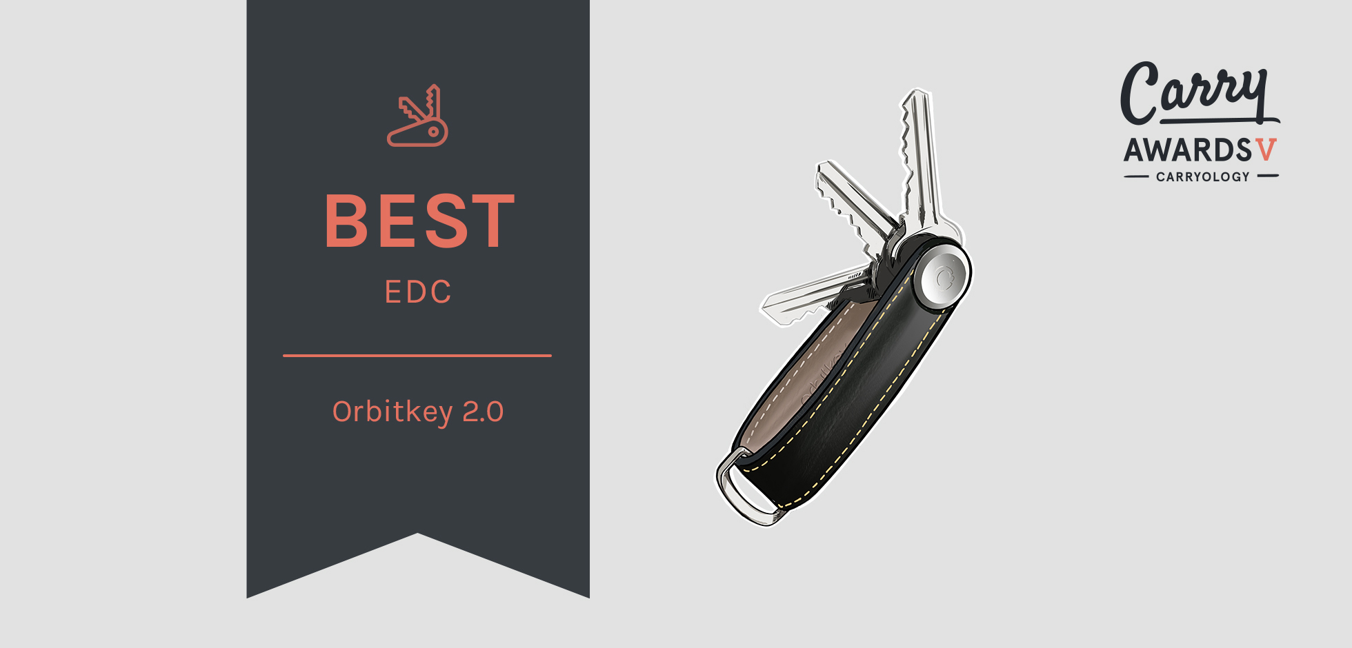 Orbitkey 2.0 Best EDC Carry Awards