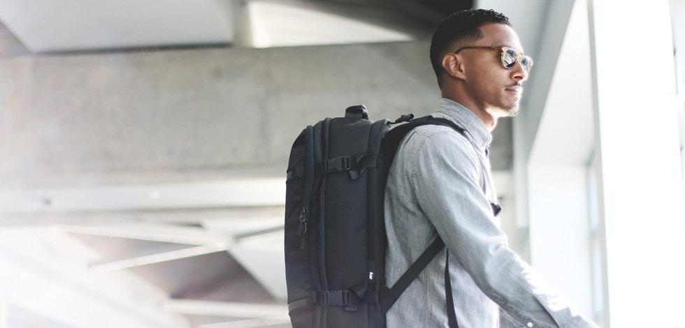 Travel Business Backpack Ascentials Pro Boss Water Resistant 15 Laptop Messenger for Men